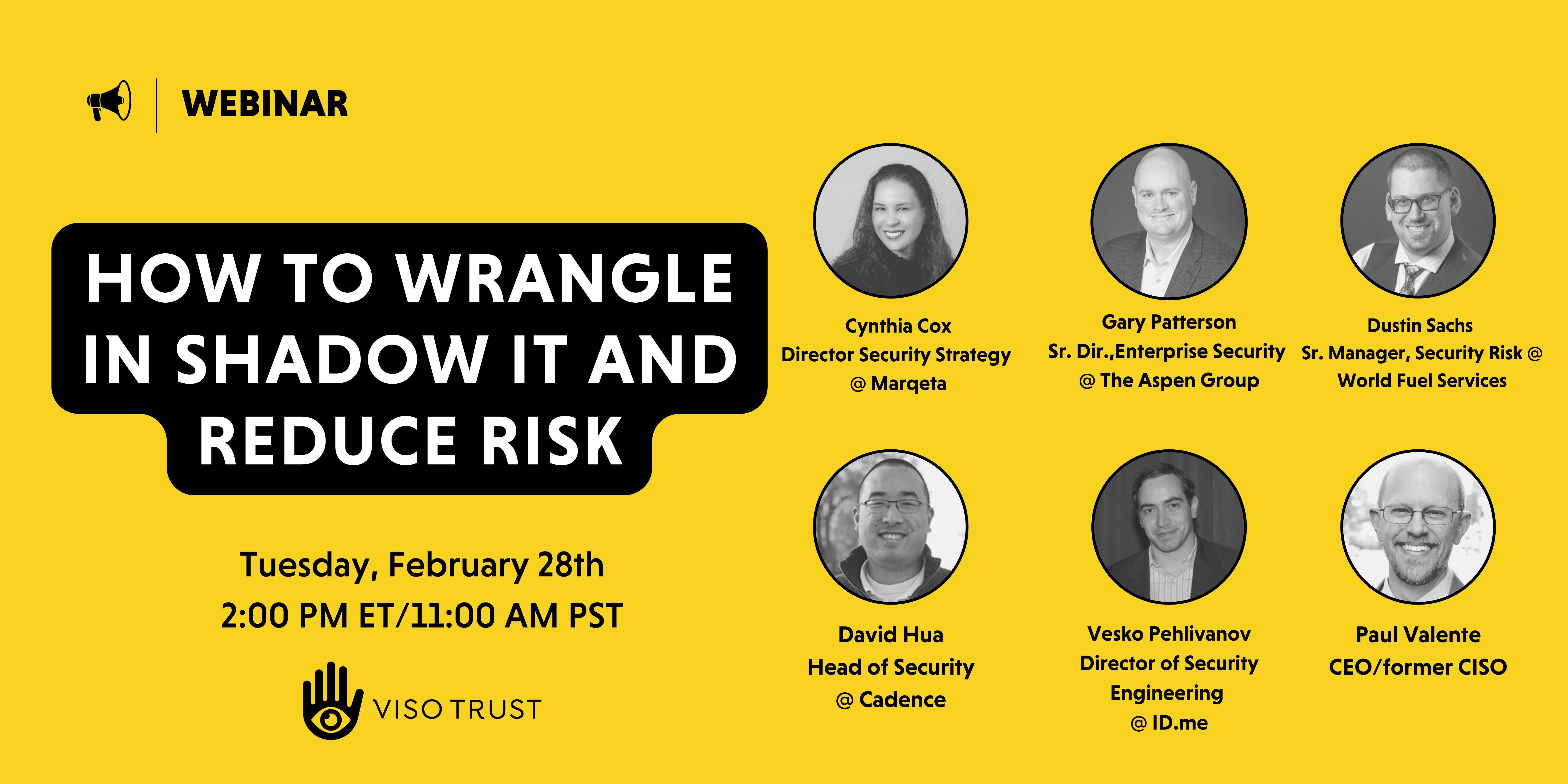 VISO Trust | How to Wrangle In Shadow IT and Reduce Risk